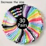 5/20 Pairs Girls Short Socks Comfy Breathable Sweat Resistant Anti-odor Socks For Spring Summer