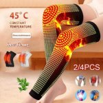 2023 New Long Style Self Heating Knee Support Brace - Warm For Injury Recovery - No Battery Required