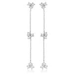 Georgini Georgini The Layered Edit Trois Earrings Silver