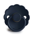 Daisy Latex Pacifier - Dark Navy Size 1