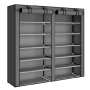 JG20375340 6-TIER Covered Shoe Rack - Portable Organizer With Zipper