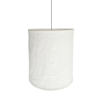 Off White Linen Collapsible Pendant