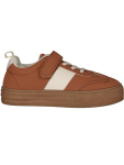 Two-tone Brown Casual Sneakers - 4 Brown
