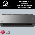 LG Wi-fi Artcool 18000BTU Heating & Cooling Air Conditioner