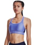 Women's Armour Mid Crossback Sports Bra - Sonar Blue XS