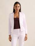Xavia Fitted Blazer - 16 Pale Orchid Suit