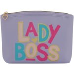 Clicks Lady Boss Slogan Purse Lilac