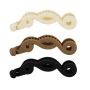 3 Pieces Mixed Curve Banana Hair Clips For Thin Hair