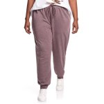 Plus Size Jogger Casual Sweatpants - Taupe