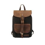 Leather Canvas Portable Waterproof Backpack