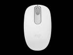 Logitech M196 - Wireless Mouse - Off-white - Bluetooth