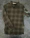 H&m Grey Checked Collared Shirt 7 8Y