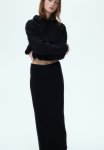 Jersey Maxi Skirt - Black