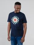 Geo Target Tee - Navy - Navy XXL
