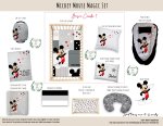 Cot Duvet Bedding Mickey Mouse Magic Set