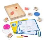 Melissa Blues Clues & You Wooden Handle Stamps Activity