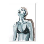 Day Dreamer Silver Art Print - A1