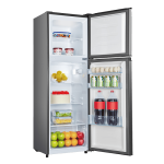 Hisense 156L Top Freezer/fridge Titan Slv