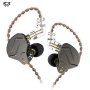 Kz Zsn Pro In Ear Monitor Dual Drivers 1BA 1DD In Ear Earphones Hifi Power Bass Earbuds Headphones High Clarity Sound Wired Earphones With