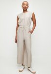 Edit Extended Shoulder Jumpsuit - Stone