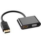 Matrix Display Port To HDMI And Vga Adapter
