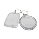 Acrylic Frame Keyring - Factory Plaza