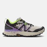 New Balance Women's Fresh Foam X Hierro V7 - UK7.5 Moonbeam With Electric Purple