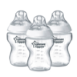 Tommee Tippee Bpa Free Bottles 0+ Months 3 X 260ML