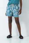 Poplin Shorts - 16 Blue