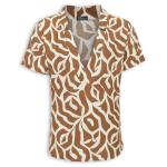 Brown Printed Shirt