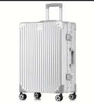 Vertigo Aluminium Medium Trolley Case Sliver