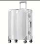Vertigo Aluminium Medium Trolley Case Sliver
