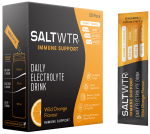 Saltwtr - Wild Orange - Sugar-free Electrolytes - Immune Support Hydration - 20 Pack