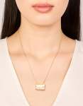 Goldair Gold Plated Envelope Message Necklace