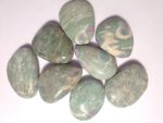 Zoisite With Ruby Tumbled Stone
