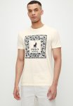 Polo Karabo Pjc Block Logo Ss Tee - Off White