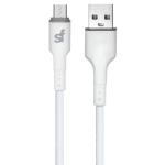 2.4A Micro USB 2M Cable White