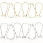 50PCS Stainless Steel Ear Wire Hooks French Elegant Earring French Style Lever Earring Hooks Cheapest Earring Making Accessories Jewelry Making Diy Accessories Small Business Supplies