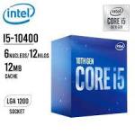 Intel Core I5 10400 2.90 Ghz Turbo @ 4.3GHZ 6 Core 12 Thread 12MB Smartcache 65W Tdp.