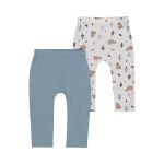 Baby Cotton Stretch Leggings 2 Pack