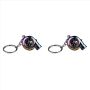 Car Turbo Spinner Keychain For Car Keys Accessories A 2PIECES