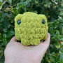 Support Crochet Plushies - Tiny Frog