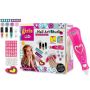 Nail Pens Art With Dryer & Nail Sticker Manicure Set Toy For Girl