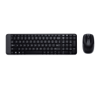 Logitech – MK220 Compact Wireless Keyboard And Mouse – Black