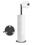 Setsail Suction Cup Toilet Paper Holder Stand Free Standing Toilet Paper Holder With Suction Cups Stainless Steel Toilet Paper S