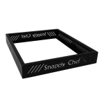7CM Black Frame For 1 Plate Stove - SSBF001