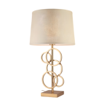36 X 66CM Multi-functional Modern Open Ring Gold Metal Table Lamp ZY-3400TL