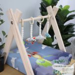 Changing Mat Cover Rocket Space Blue Boy