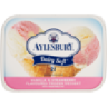 Dairy Soft Vanilla & Strawberry Flavoured Frozen Dessert 2L