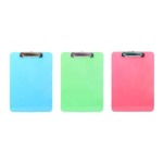 A5 Flat Clip Writing Board Solid Colour Design